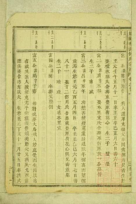 暨阳善溪何氏宗谱_何昂_49册_肇眕堂_清宣统3年(1911_暨阳善溪何氏家谱_二一