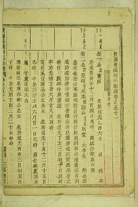 暨阳善溪何氏宗谱_何昂_49册_肇眕堂_清宣统3年(1911_暨阳善溪何氏家谱_四八