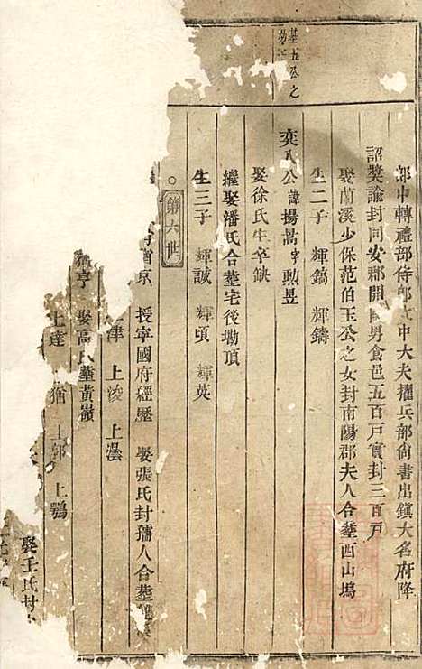 浦阳仙华方氏宗谱_方家信_7册_浦阳方氏_清光绪6年(1880_浦阳仙华方氏家谱_二