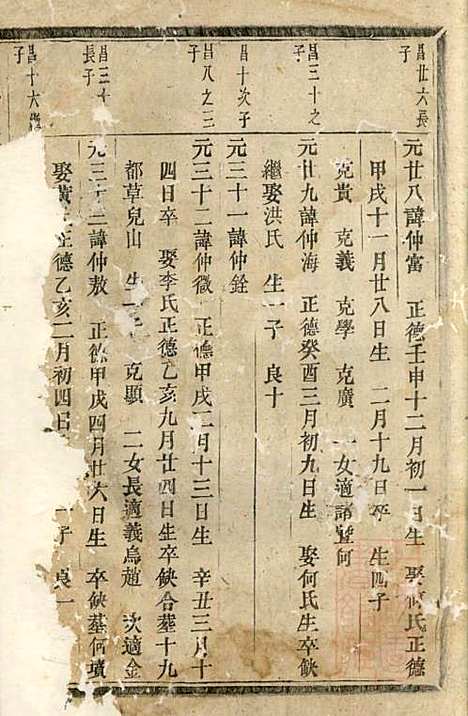 浦阳官岩于氏宗谱_2册_浦阳于氏_清嘉庆12年(1807_浦阳官岩于氏家谱_一