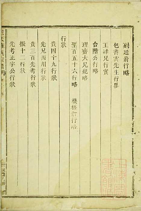 包氏旌义宗谱_包廉_11册_东阳包氏_清咸丰5年(1855_包氏旌义家谱_七