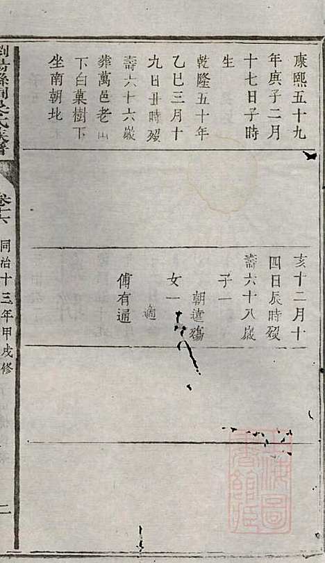 浏阳县祠吴氏族谱_吴绍刚_19册_黄泉源堂_清同治13年(1874_浏阳县祠吴氏家谱_十三