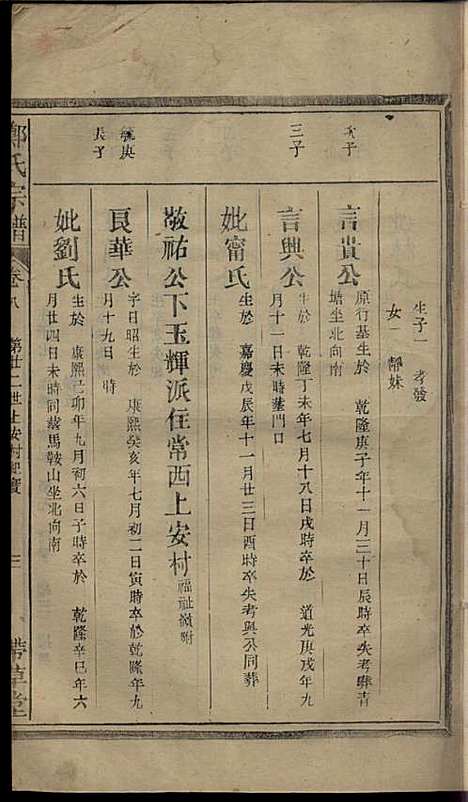 郑氏宗谱_郑厚流_8册_书带草堂_民国16年(1927_郑氏家谱_八