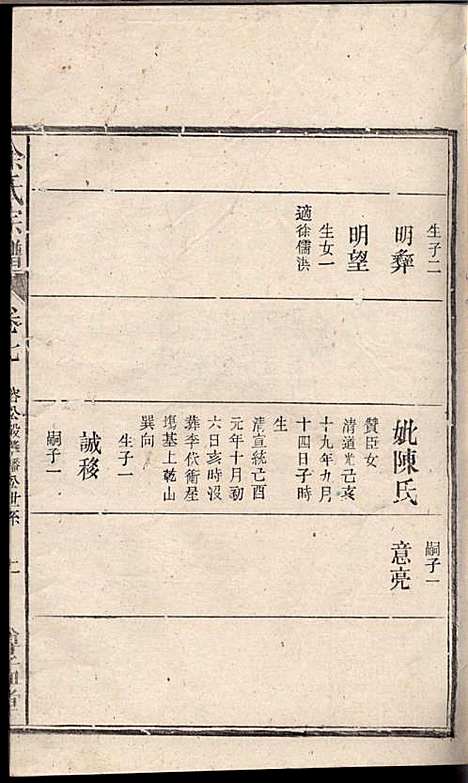 余氏宗谱_余德炎_12册_尊孟堂_民国12年(1923_余氏家谱_十