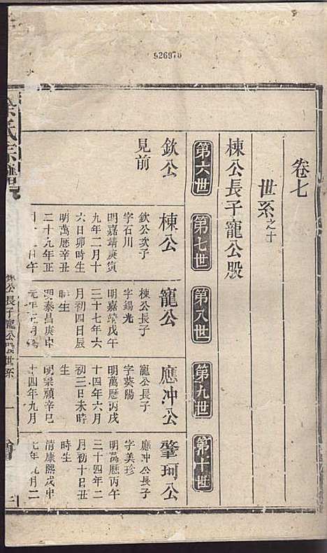 余氏宗谱_余德炎_12册_尊孟堂_民国12年(1923_余氏家谱_十一