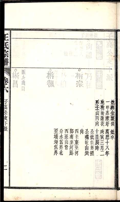 桐城白阳金社王氏宗谱_王之道_18册_谟烈堂_民国28年(1939_桐城白阳金社王氏家谱_六