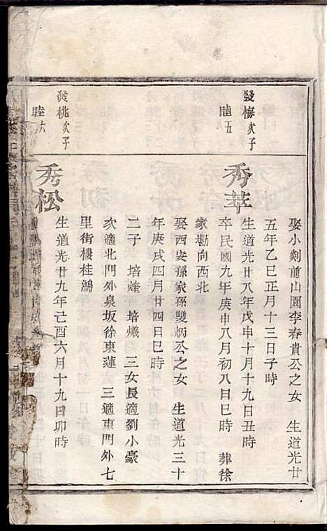 东安许氏宗谱_余玉_14册_爱敬堂_民国18年(1929_东安许氏家谱_十二