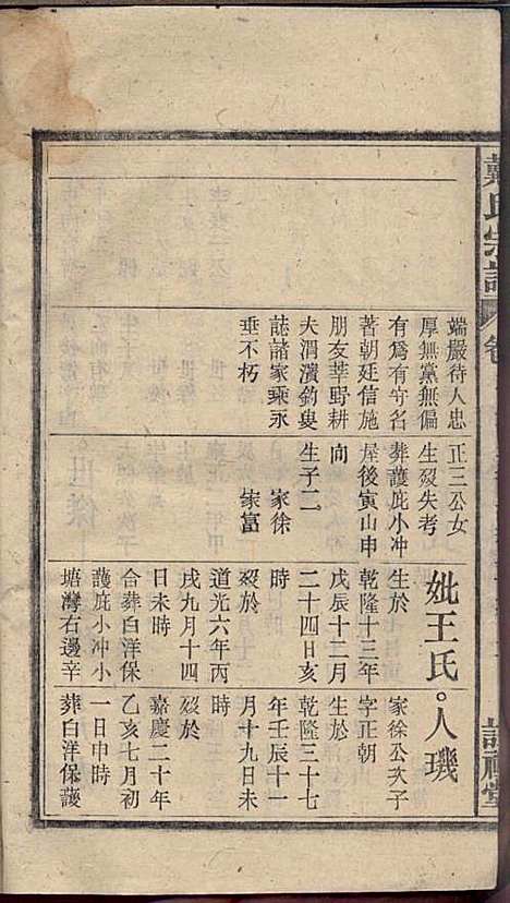 戴氏宗谱_戴文广_20册_注礼堂_民国34年(1945_戴氏家谱_七