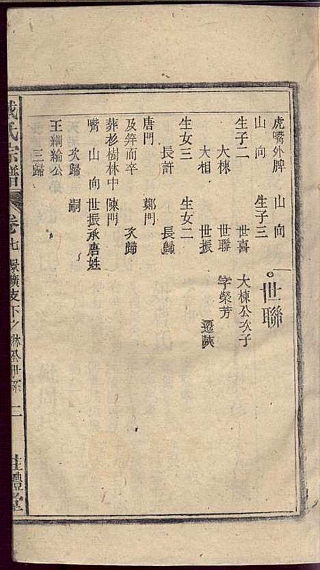 戴氏宗谱_戴文广_20册_注礼堂_民国34年(1945_戴氏家谱_八