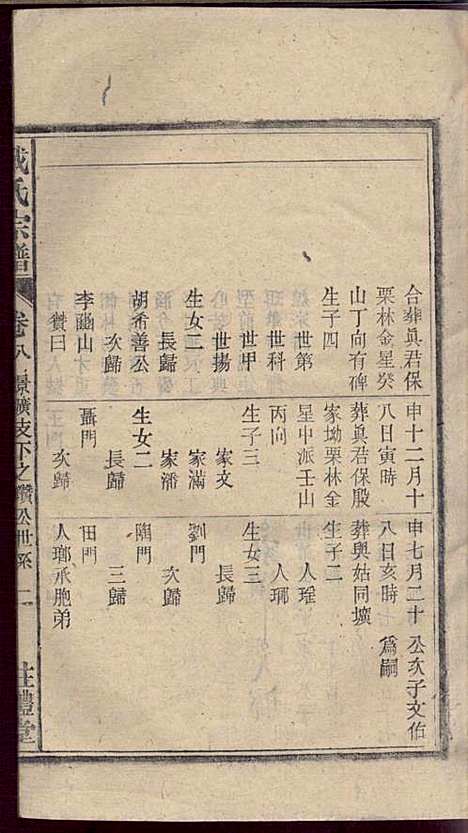 戴氏宗谱_戴文广_20册_注礼堂_民国34年(1945_戴氏家谱_九