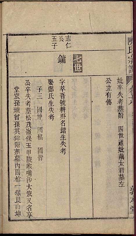 陈氏宗谱_陈沛然_24册_敦本堂_民国9年(1920_陈氏家谱_十八