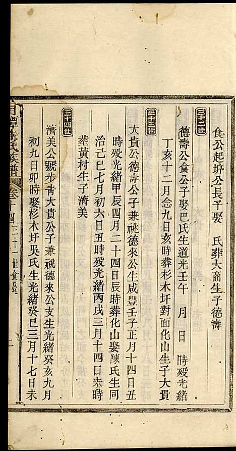 新安月潭朱氏族谱_朱承铎_14册_新安朱氏_民国20年(1931_新安月潭朱氏家谱_九