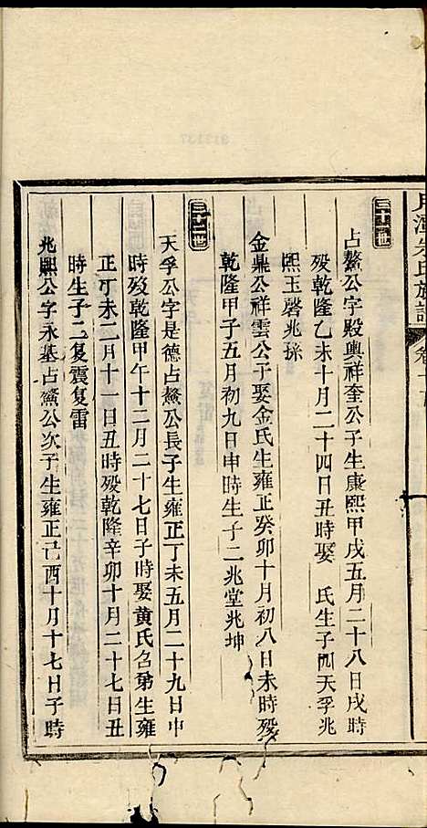 新安月潭朱氏族谱_朱承铎_14册_新安朱氏_民国20年(1931_新安月潭朱氏家谱_十