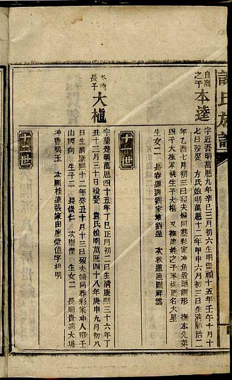 谢氏族谱_谢龙文_18册_宝树堂_民国16年(1927_谢氏家谱_十一