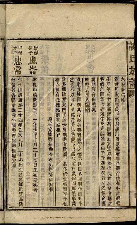 谢氏族谱_谢龙文_18册_宝树堂_民国16年(1927_谢氏家谱_十一