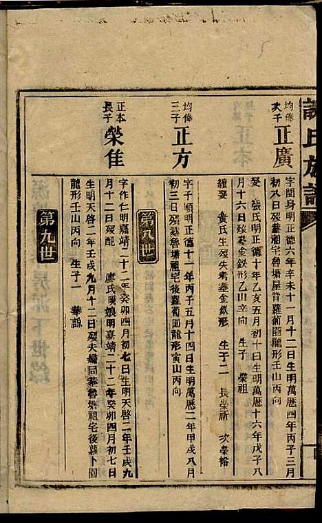 谢氏族谱_谢龙文_18册_宝树堂_民国16年(1927_谢氏家谱_十七