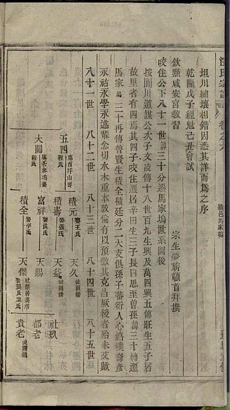 汪氏宗谱_汪鹤年_6册_永思堂_民国13年(1924_汪氏家谱_六