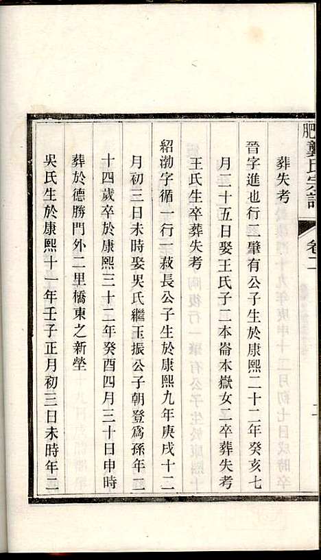 合肥龚氏宗谱_龚照昕_18册_福寿堂_清光绪16年(1890_合肥龚氏家谱_六