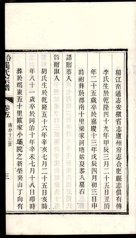 合肥龚氏宗谱_龚照昕_18册_福寿堂_清光绪16年(1890_合肥龚氏家谱_十一