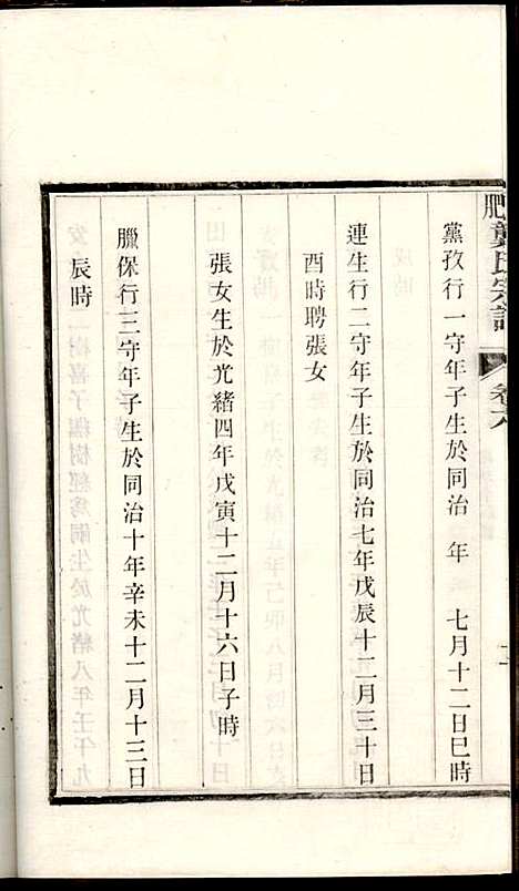 合肥龚氏宗谱_龚照昕_18册_福寿堂_清光绪16年(1890_合肥龚氏家谱_十二