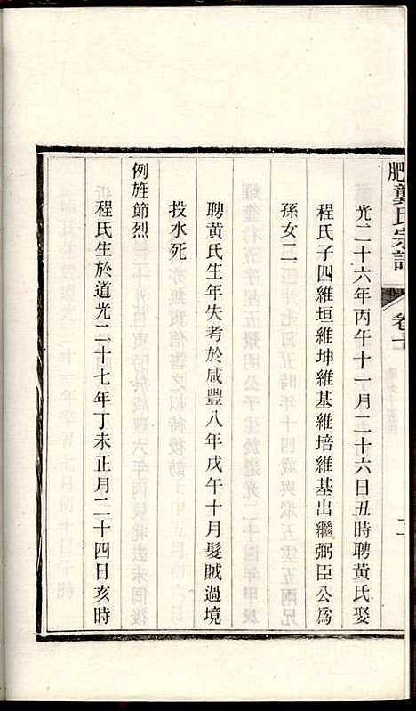 合肥龚氏宗谱_龚照昕_18册_福寿堂_清光绪16年(1890_合肥龚氏家谱_十三