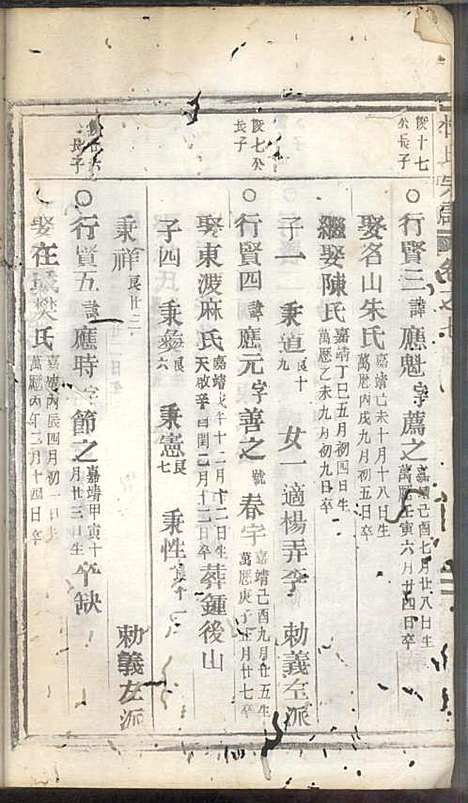 杜氏宗谱_杜怀诗_4册_缙云杜氏_民国2年(1913_杜氏家谱_四