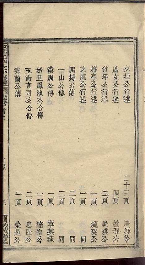 程氏宗谱_程畹香、程凤佐_21册_四箴堂_民国五年(1916_程氏家谱_一