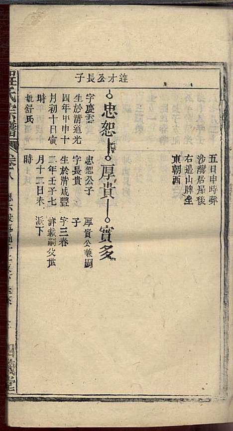 程氏宗谱_程畹香、程凤佐_21册_四箴堂_民国五年(1916_程氏家谱_十