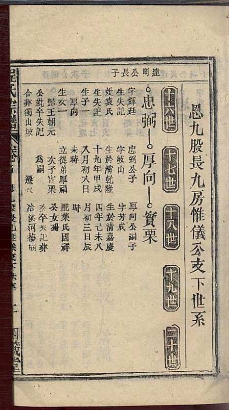 程氏宗谱_程畹香、程凤佐_21册_四箴堂_民国五年(1916_程氏家谱_十六