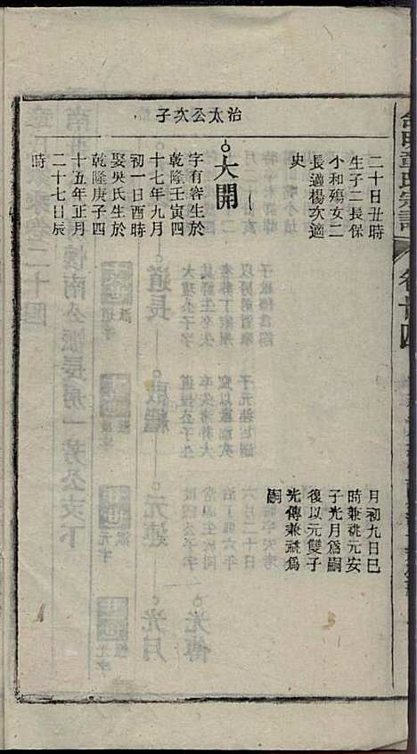 章氏家乘_章合_81册_祀事堂_民国8年(1919_章氏家乘_二七