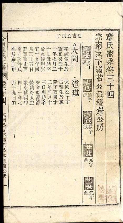 章氏家乘_章合_81册_祀事堂_民国8年(1919_章氏家乘_三七