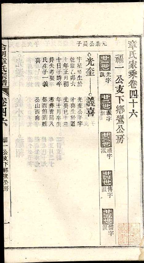 章氏家乘_章合_81册_祀事堂_民国8年(1919_章氏家乘_四九