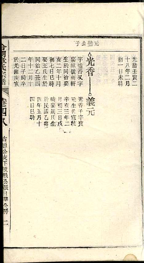 章氏家乘_章合_81册_祀事堂_民国8年(1919_章氏家乘_五一