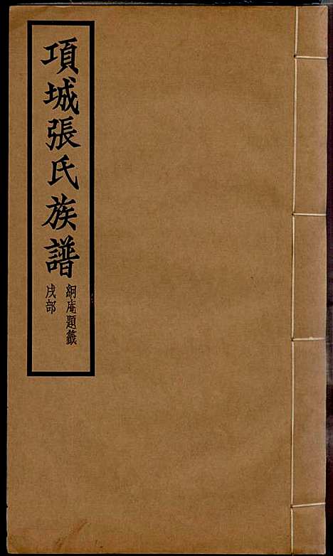 项城张氏族谱_张拱宸_12册_项城张氏_民国25年(1936_项城张氏家谱_十一