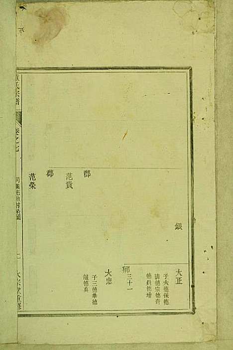 童氏宗谱_童镜川_13册_大宗堂_民国二十二年(1933_童氏家谱_四