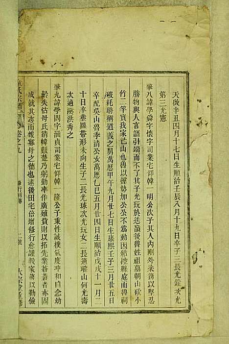 童氏宗谱_童镜川_13册_大宗堂_民国二十二年(1933_童氏家谱_六