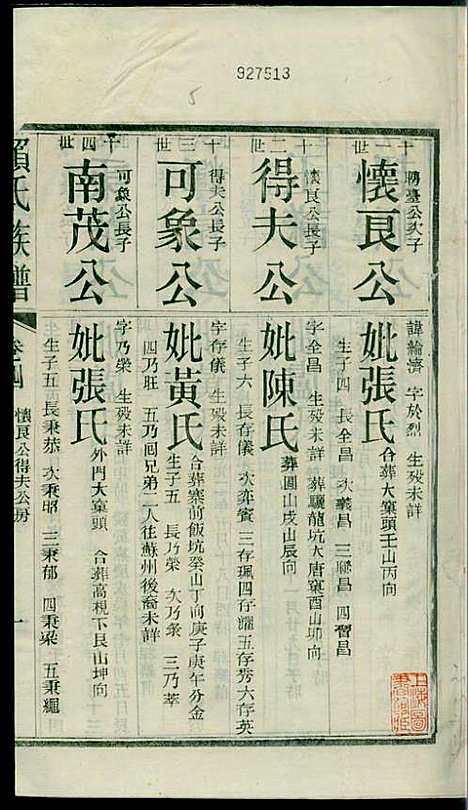 社前赖氏宗谱_赖宏_11册_永定赖氏_民国2年(1913_社前赖氏家谱_五