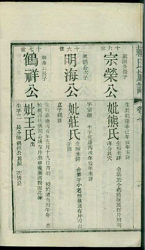 社前赖氏宗谱_赖宏_11册_永定赖氏_民国2年(1913_社前赖氏家谱_八