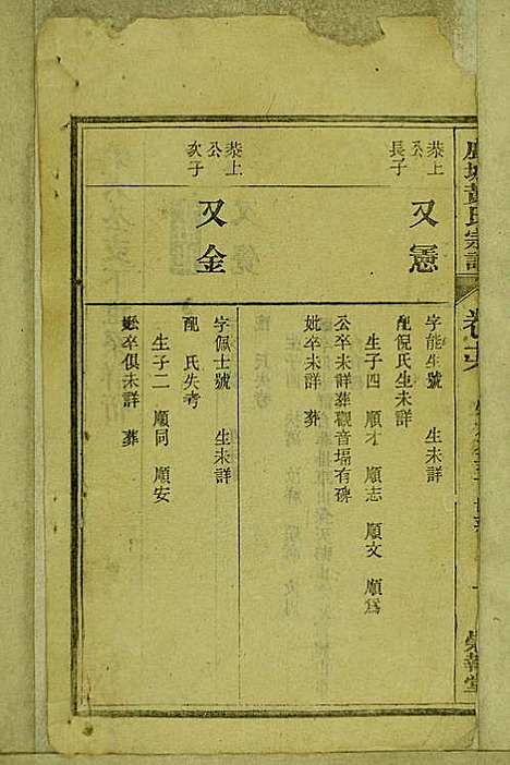 鹿城黄氏宗谱_黄福森_20册_崇报堂_民国2年(1913_鹿城黄氏家谱_十六