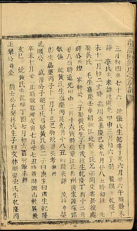 龙岩陈锡庆堂族谱_陈耀东_13册_龙岩陈氏_民国4年(1915_龙岩陈锡庆堂家谱_九