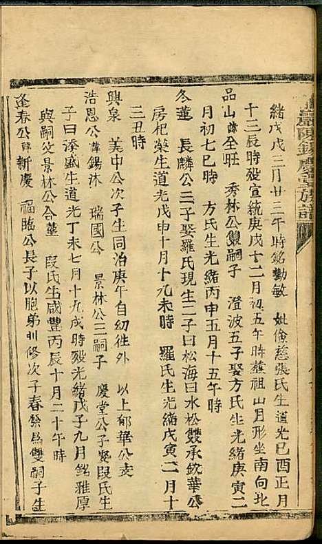 龙岩陈锡庆堂族谱_陈耀东_13册_龙岩陈氏_民国4年(1915_龙岩陈锡庆堂家谱_十二