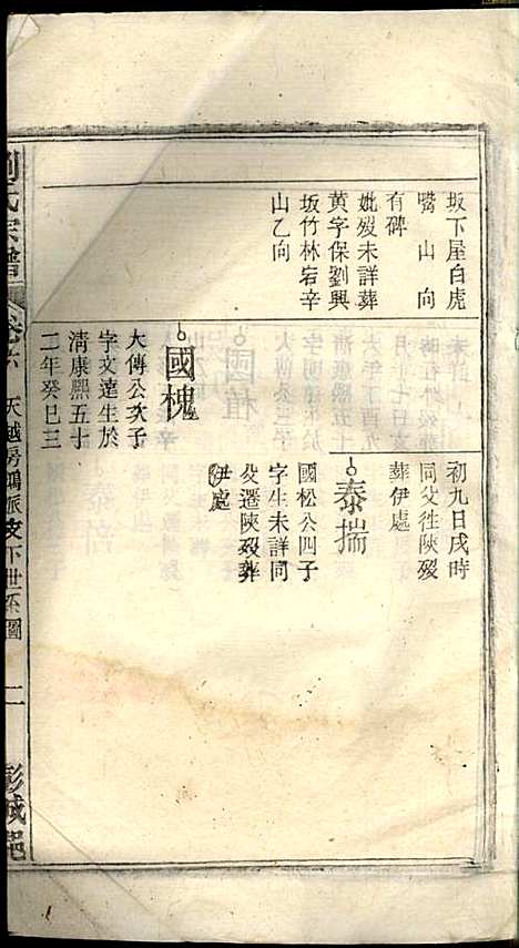 刘氏宗谱_刘凤书_9册_敦伦堂_民国16年(1927_刘氏家谱_七