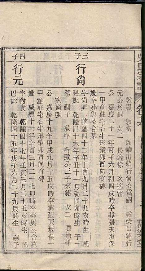 怀邑吴氏宗谱_吴桢_32册_观乐堂_民国10年(1921_怀邑吴氏家谱_十六