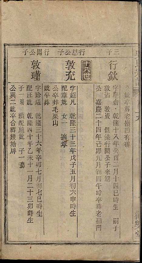 怀邑吴氏宗谱_吴桢_32册_观乐堂_民国10年(1921_怀邑吴氏家谱_十九