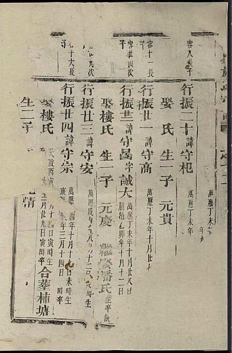 华峰施氏宗谱_8册_金华施氏_民国7年(1918_华峰施氏家谱_五