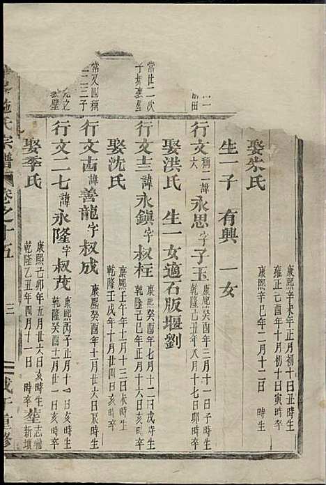 华峰施氏宗谱_8册_金华施氏_民国7年(1918_华峰施氏家谱_六