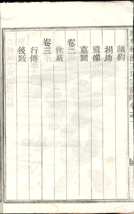 凤林松溪王氏宗谱_王庆善_6册_民国17年(1928_凤林松溪王氏家谱_一