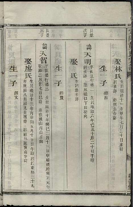 定阳黄氏宗谱_黄起财_2册_敬义堂_民国元年(1912_定阳黄氏家谱_二