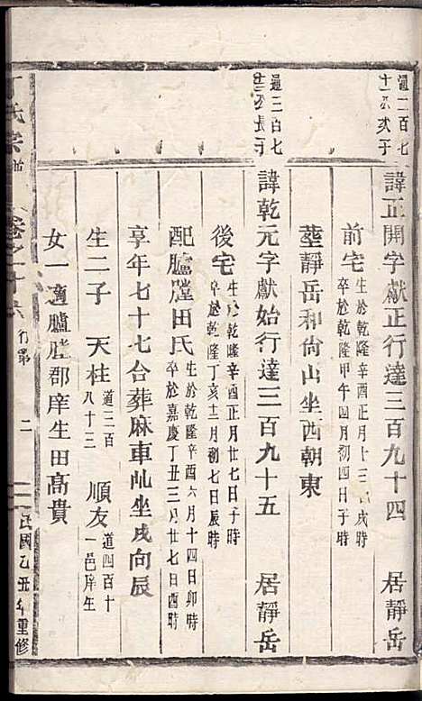 丁氏宗谱_丁喜戊_32册_缙云丁氏_民国14年(1925_丁氏家谱_十五