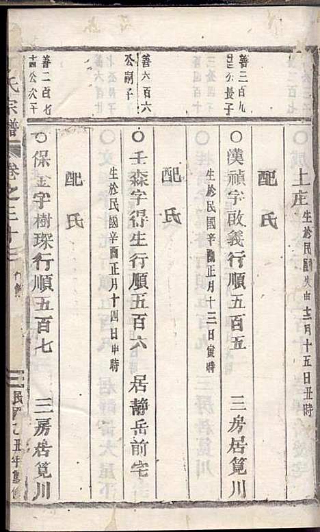 丁氏宗谱_丁喜戊_32册_缙云丁氏_民国14年(1925_丁氏家谱_二十